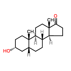 3a-羟基-5b-雄甾烷-17-酮结构式