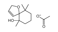 6,10,10-Trimethyl-1-oxaspiro[4.5]dec-3-en-6-ol acetate picture