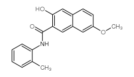 3-hydroxy-7-methoxy-N-(o-tolyl)naphthalene-2-carboxamide Structure