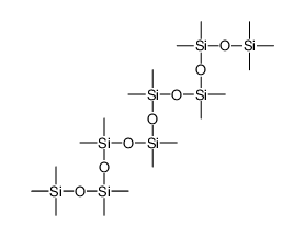 octadecamethyloctasiloxane Structure