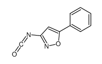 3-isocyanato-5-phenyl-1,2-oxazole Structure