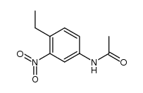 N-(4-ethyl-3-nitrophenyl)acetamide Structure