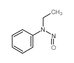 N-亚硝基-N-乙基苯胺结构式