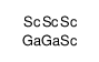 gallane,scandium (4:5) Structure