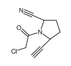 Cis-1-(2-Chloroacetyl)-5-Ethynylpyrrolidine-2-Carbonitrile Structure