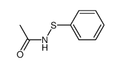 N-Acetylbenzenesulfenamide Structure