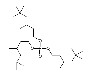 tris(3,5,5-trimethylhexyl) phosphate结构式