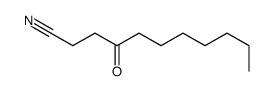 4-oxoundecanenitrile Structure