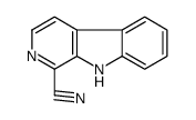 9H-pyrido[3,4-b]indole-1-carbonitrile Structure