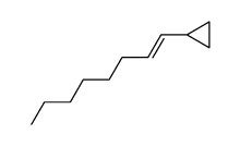 ((E)-Oct-1-enyl)-cyclopropane Structure