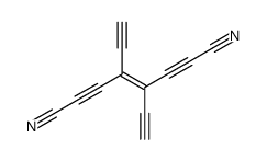 4,5-diethynyloct-4-en-2,6-diynedinitrile结构式