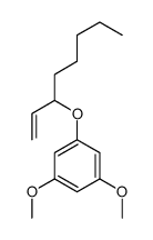 1,3-dimethoxy-5-oct-1-en-3-yloxybenzene结构式