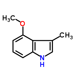 4-Methoxy-3-methyl-1H-indole Structure