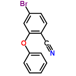 4-Bromo-2-phenoxybenzonitrile Structure