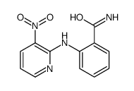 2-[(3-nitropyridin-2-yl)amino]benzamide Structure