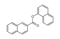 naphthalen-1-yl naphthalene-2-carboxylate结构式