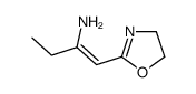 1-(4,5-dihydro-1,3-oxazol-2-yl)but-1-en-2-amine Structure