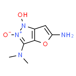 1H-Furo[3,2-c]pyrazole-3,5-diamine,1-hydroxy-N,N-dimethyl-,2-oxide (9CI) picture