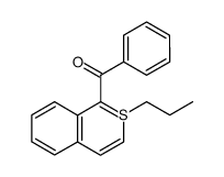 1-benzoyl-2-n-propyl-1H-2-thianaphthalen-2-ium-1-ide Structure