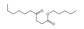 pentyl 4-oxodecanoate结构式