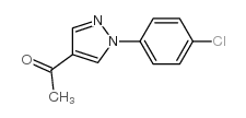 1-[1-(4-氯苯基)-1H-吡唑-4-基]乙酮图片