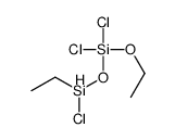 dichloro-[chloro(ethyl)silyl]oxy-ethoxysilane Structure