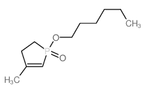 1H-Phosphole,1-(hexyloxy)-2,3-dihydro-4-methyl-, 1-oxide picture