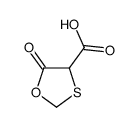 5-oxo-1,3-oxathiolane-4-carboxylic acid Structure