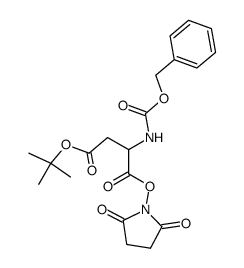 Z-Asp(-OtBu)-OSu Structure