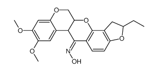 Desoxydihydroamorphigenin-oxim Structure