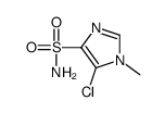 1H-Imidazole-4-sulfonamide,5-chloro-1-methyl-(9CI) structure