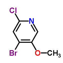 4-溴-2-氯-5-甲氧基吡啶结构式