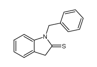 1-benzylindoline-2-thione结构式