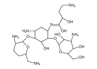 阿贝卡星硫酸结构式