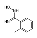 N'-hydroxy-2-methylbenzenecarboximidamide(SALTDATA: FREE)结构式