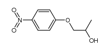 propylene glycol-α-(4-nitro-phenyl ether )结构式