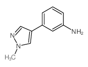 3-(1-甲基-1H-吡唑-4-基)苯胺图片