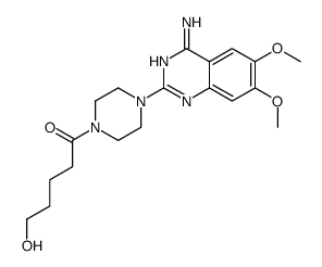 1-[4-(4-amino-6,7-dimethoxyquinazolin-2-yl)piperazin-1-yl]-5-hydroxypentan-1-one picture