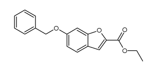 6-benzyloxy-benzofuran-2-carboxylic acid ethyl ester picture