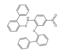 2'-(biphenyl-2-ylthio)-4'-nitrobiphenyl-2-sulphenanilide Structure