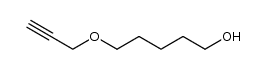 5-propargyloxy-pentan-1-ol Structure