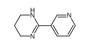 2-(pyridin-3-yl)-1,4,5,6-tetrahydropyrimidine结构式