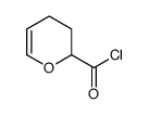 2H-Pyran-2-carbonyl chloride, 3,4-dihydro- (9CI)结构式