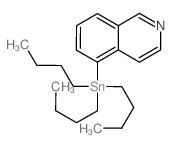 5-(Tributylstannyl)isoquinoline结构式