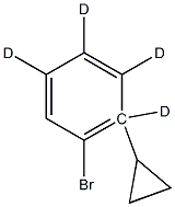 4-环丙基溴苯-D4图片