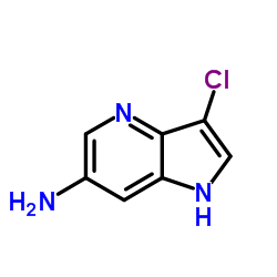 6-Amino-3-chloro-4-azaindole Structure