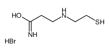 3-(2-sulfanylethylamino)propanamide,hydrobromide结构式