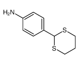 4-(1,3-dithian-2-yl)aniline Structure