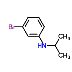 N-Isopropyl-3-bromoaniline结构式