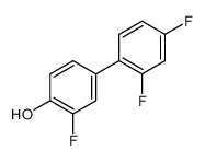 4-(2,4-difluorophenyl)-2-fluorophenol结构式